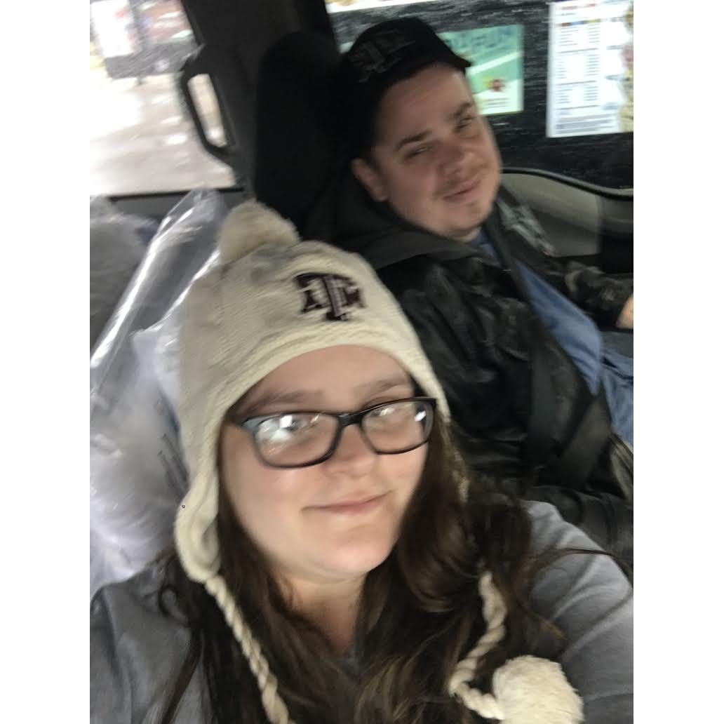 this was on our first toad trip to go see family in Oklahoma.