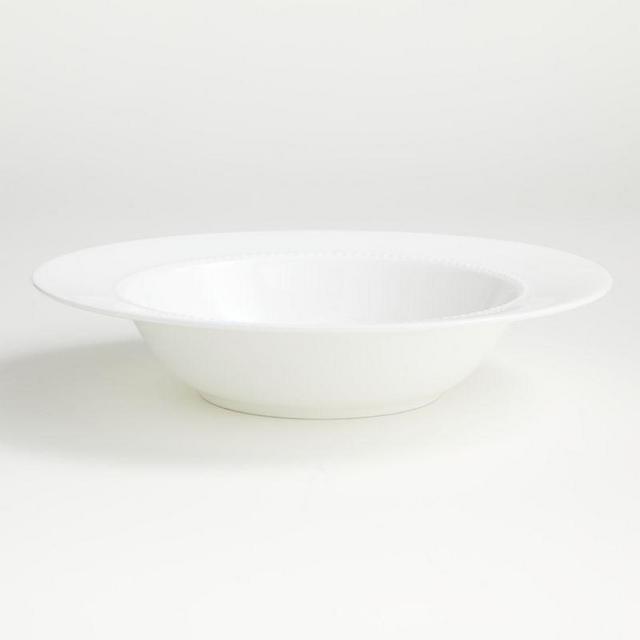 White Pearl Serving Bowl