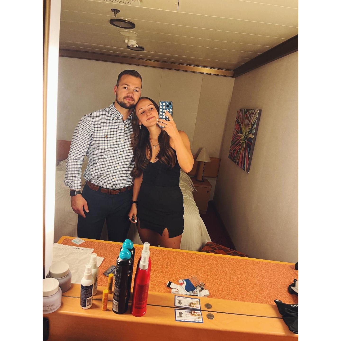 First vacation together onboard the Carnival Magic 2022