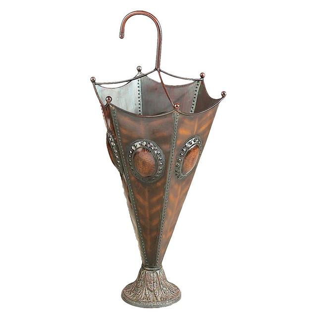 Olivia & May Old World Style Metallic Umbrella Stand
