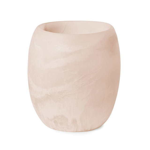 Roya Resin Tumbler, Pale Pink
