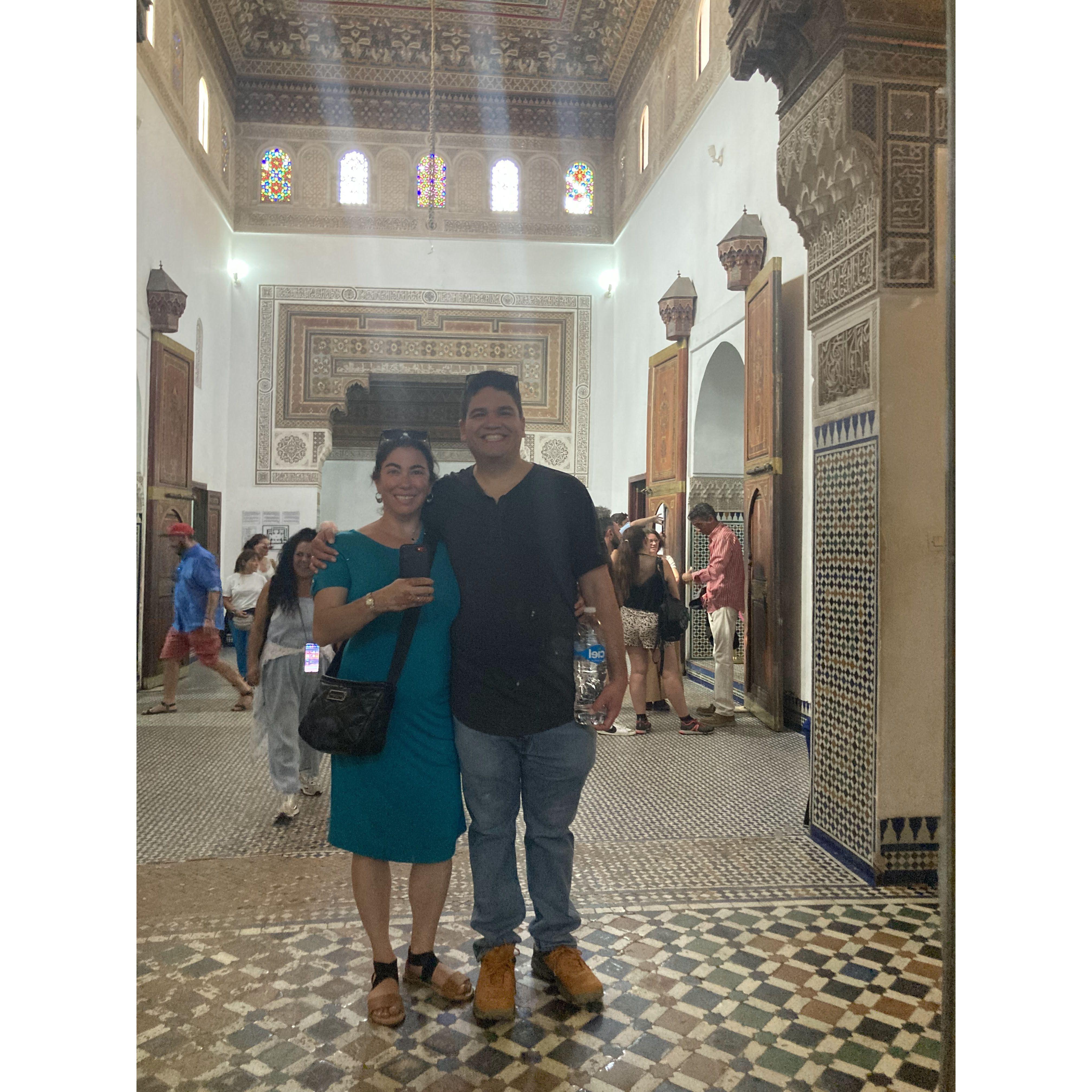 Bahia Palace in Marrakech, October 2024
