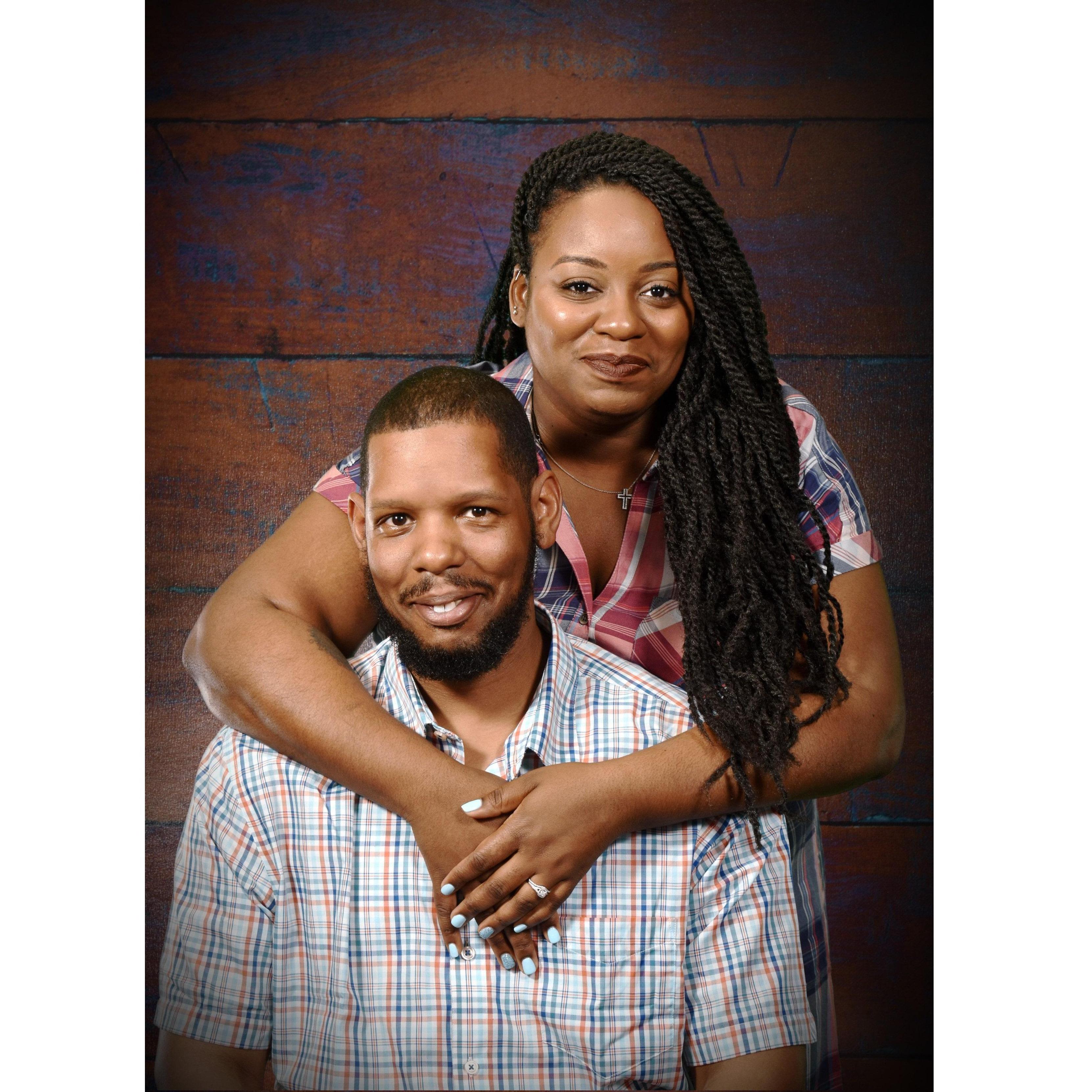 First professional session as a couple