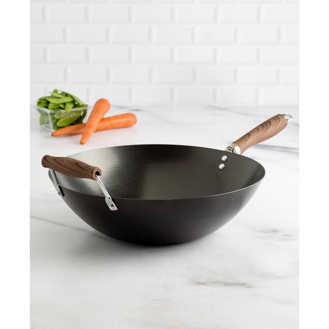 Goodful 14" Wok with Wood Transfer Handle, Created For Macy's