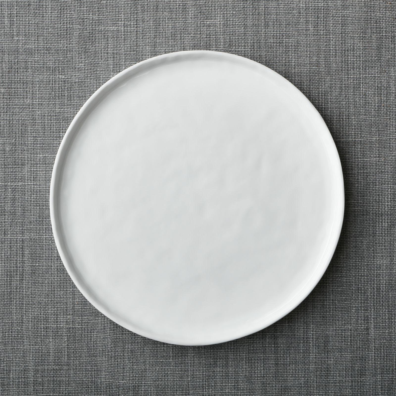 Mercer White Round Ceramic Dinner Plates, Set of 8 + Reviews