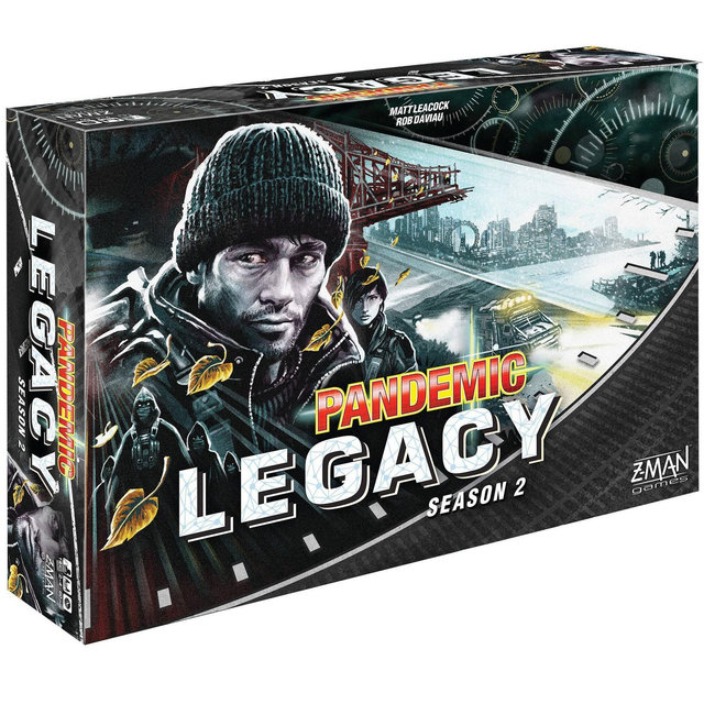 Zman Games Pandemic: Legacy Season 2 (Black Edition)Board Game