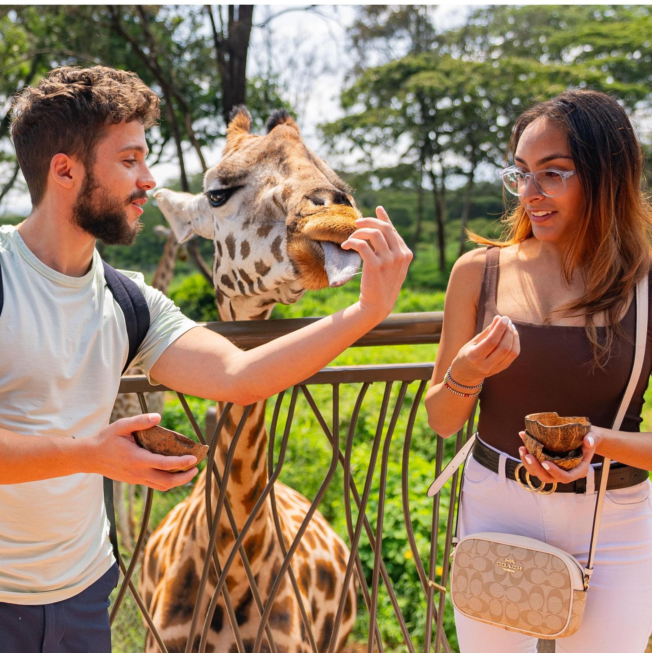 Drew's first time in Kenya