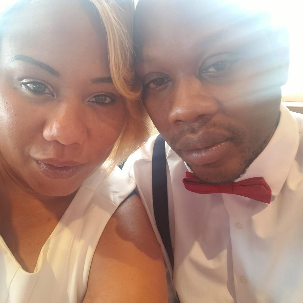Mr. and Mrs. Johnson 👰🏽🤵🏿💍
