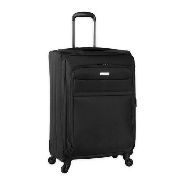 Latitude 40°N® Ascent 24-Inch Spinner Checked Luggage in Black