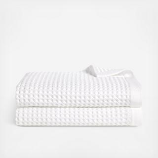 Waffle Bath Sheet, Set of 2