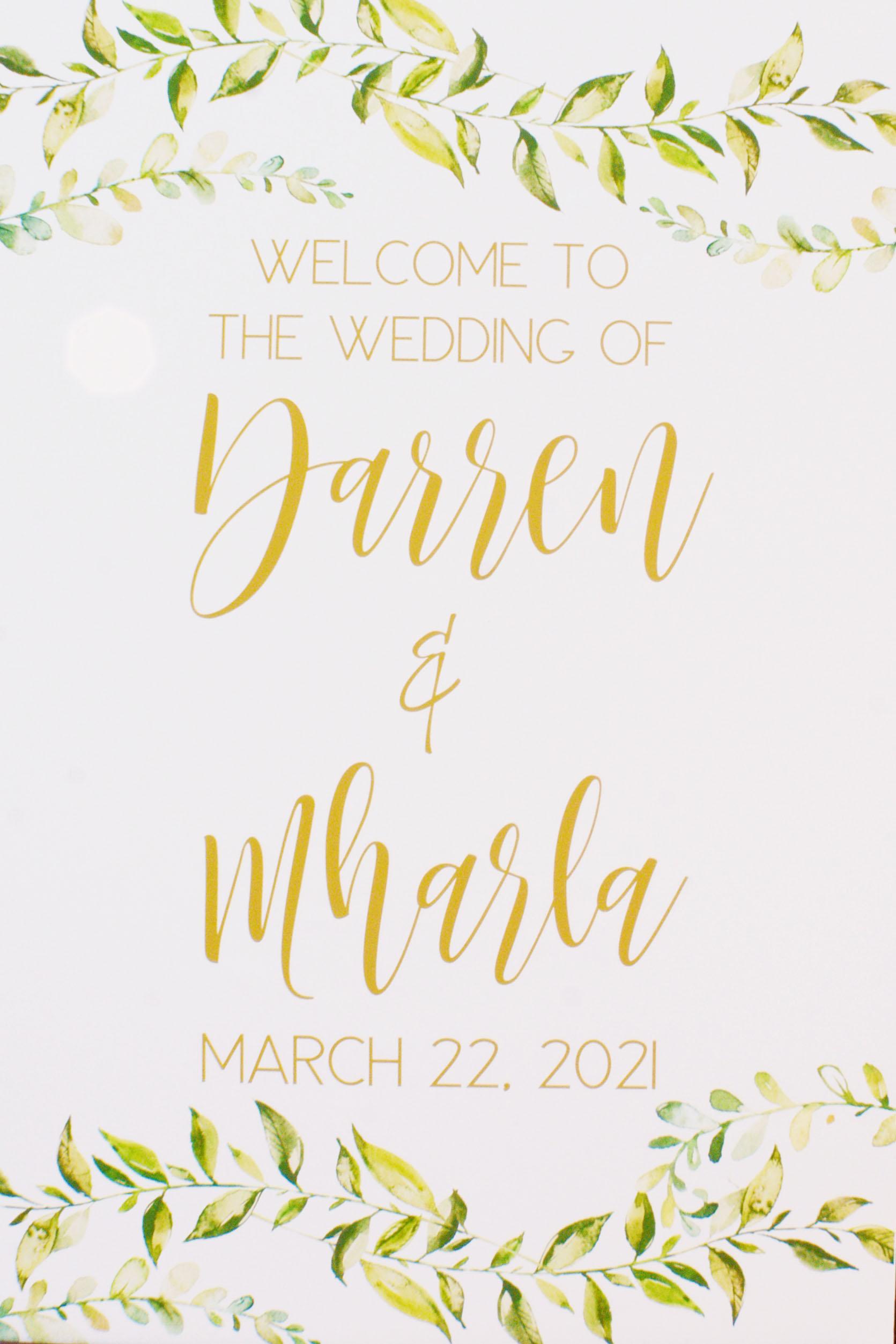 The Wedding Website of Mharla Reeder and Darren Simmons