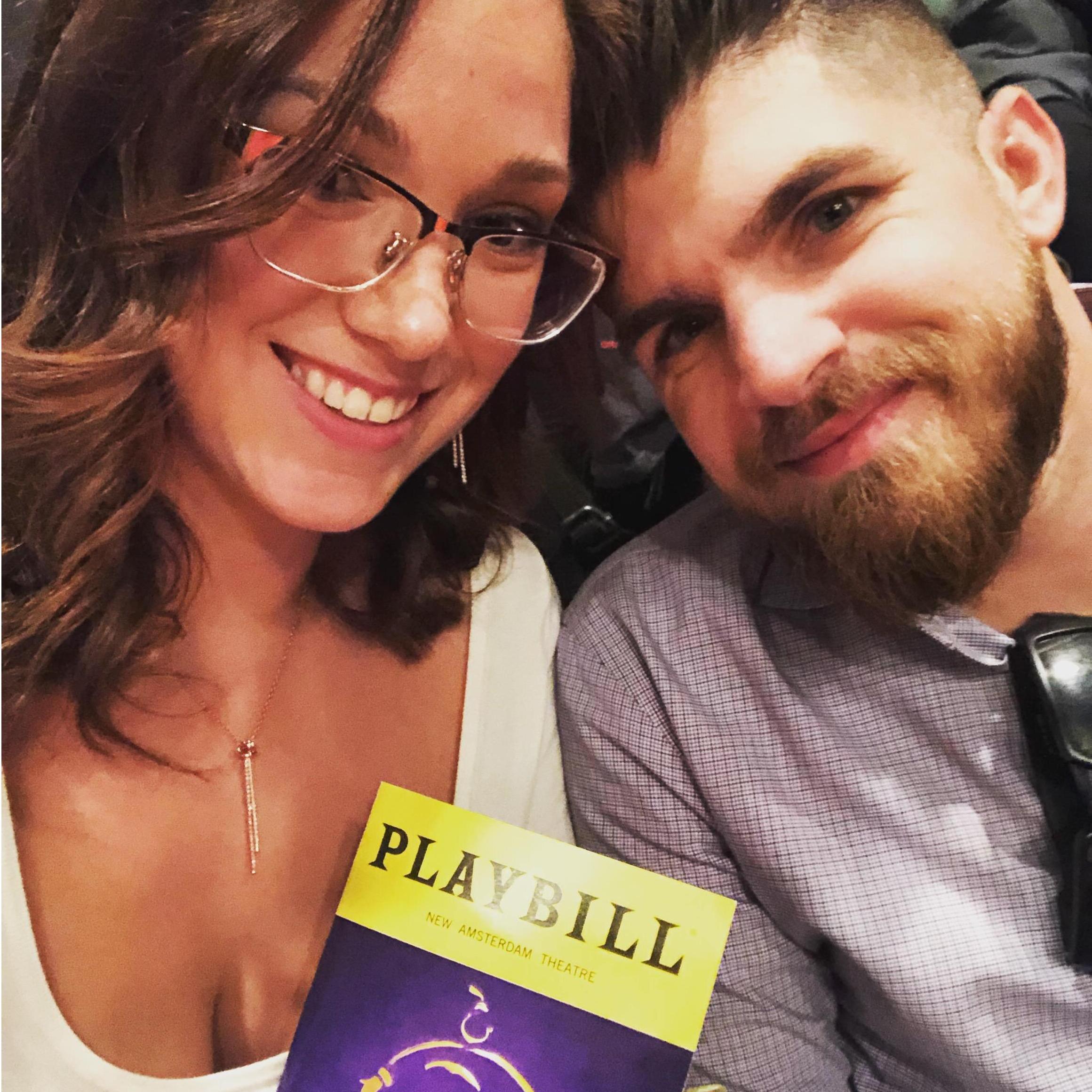 Aladdin the Musical for Nicole's Birthday 2019