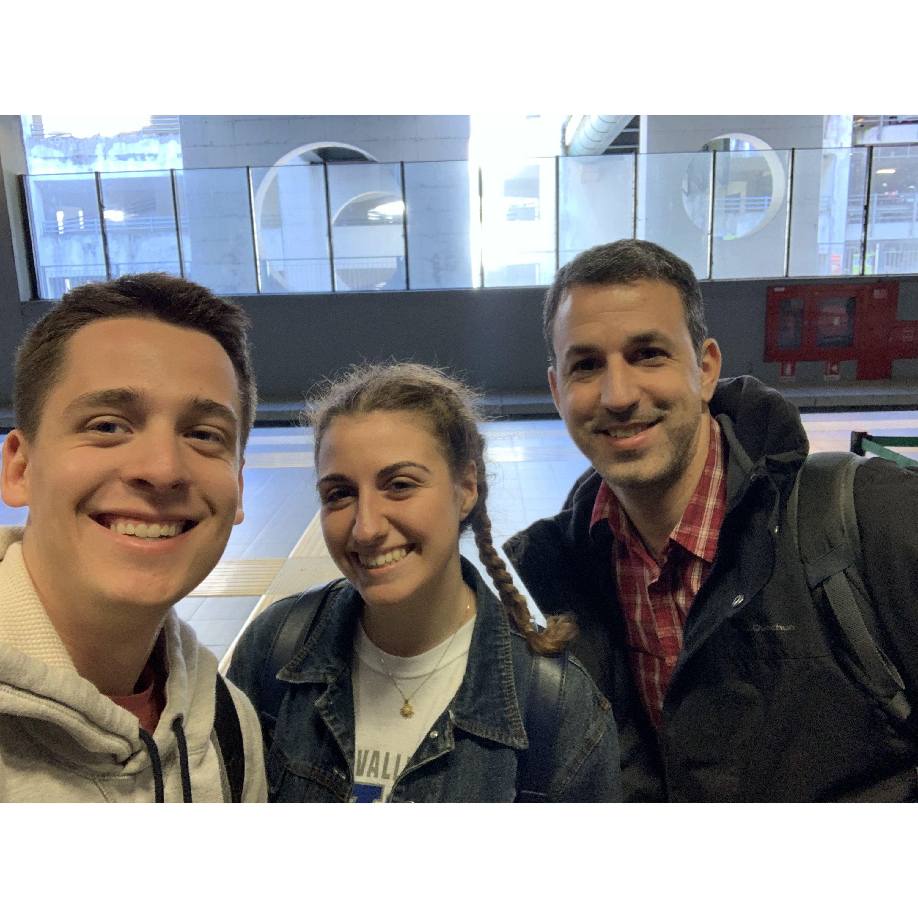 May 2019 - Pedro & Bruno arrive in Milan, Italy!