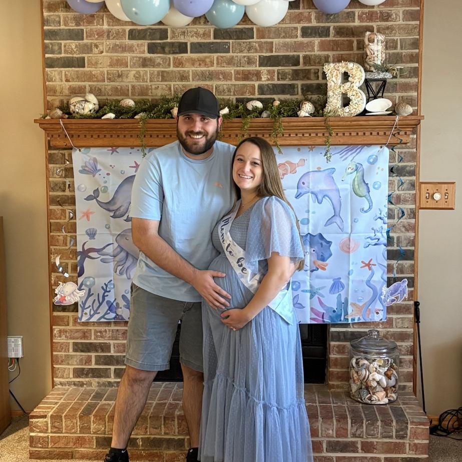Baby Andrew Michael Barbadora coming July  2025