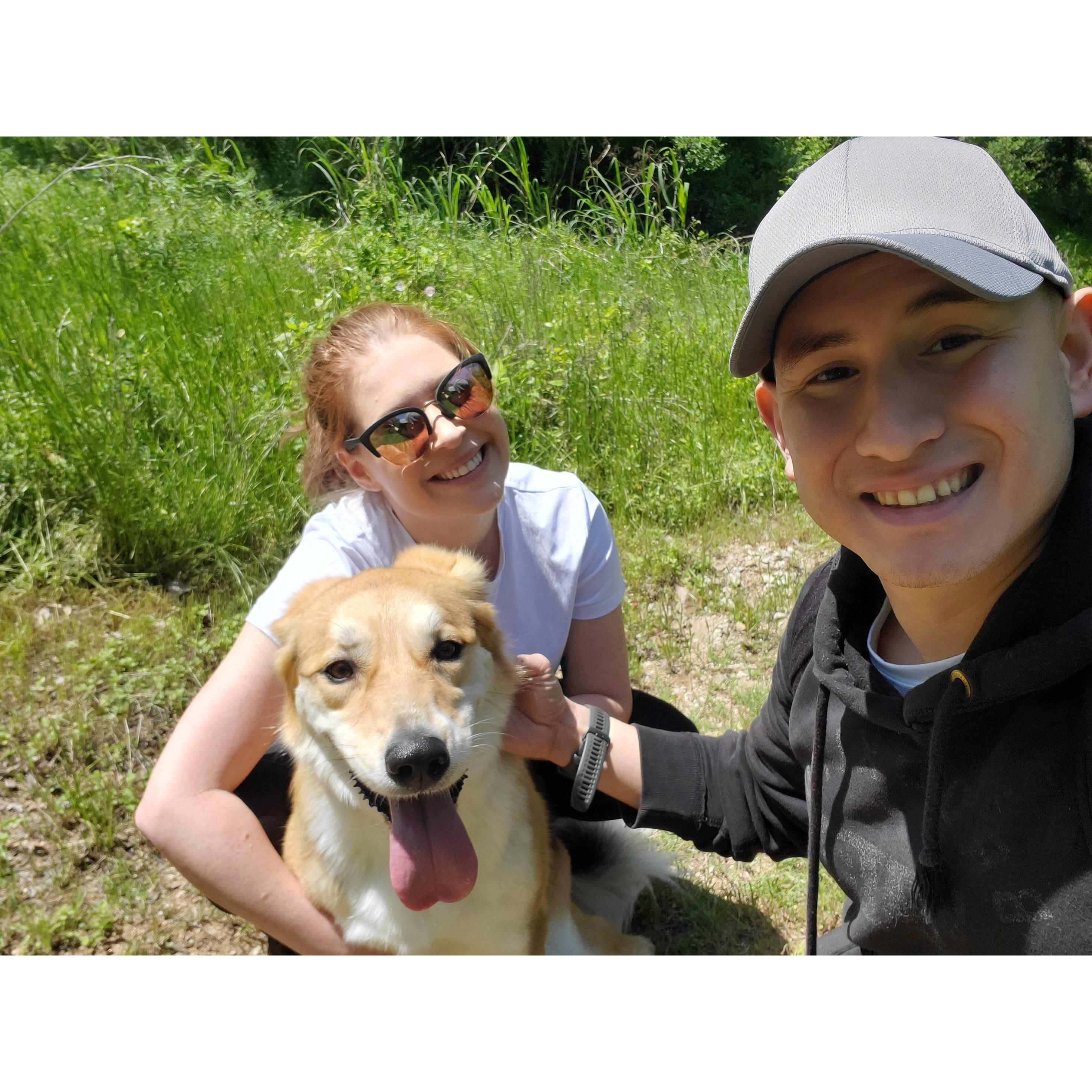 Couldn't forget a picture with our girl!