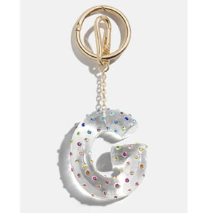 Confetti Initial Bag Charm - Multi