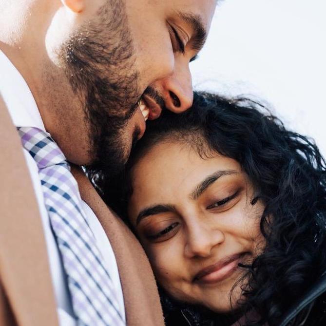 Kevin's and Dhanuska's favourite picture from the proposal