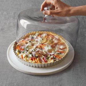 Marble and Glass Cloche