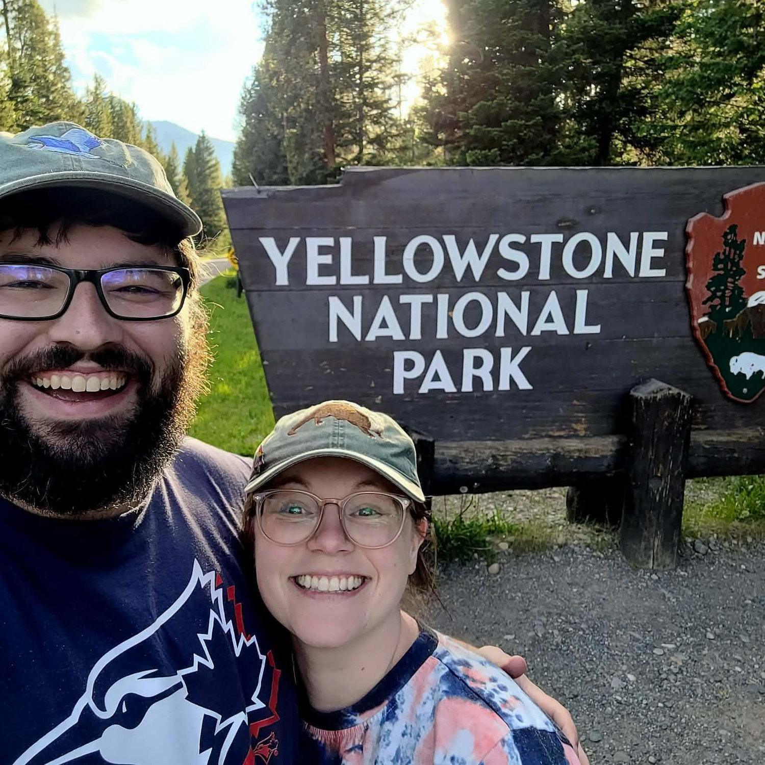 Taken on our cross-country Parks road trip.