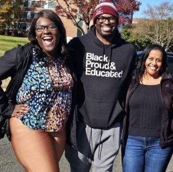 Jay's 1st time volunteering to feed the homeless in D.C. with AJ & her friend Dr. Ericka Thomas