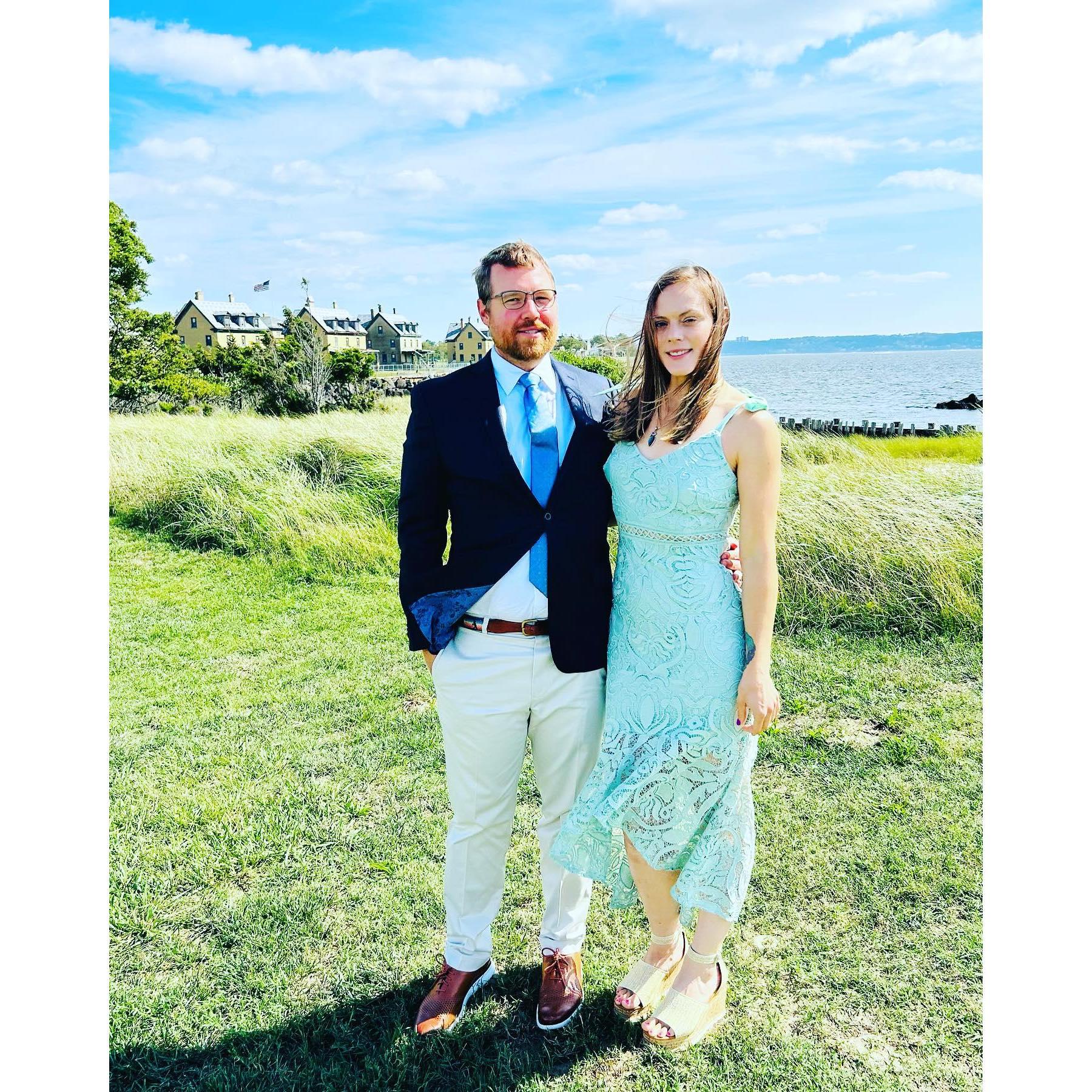 2023 - At Jeff & Margo's wedding in Sandy Hook, NJ.