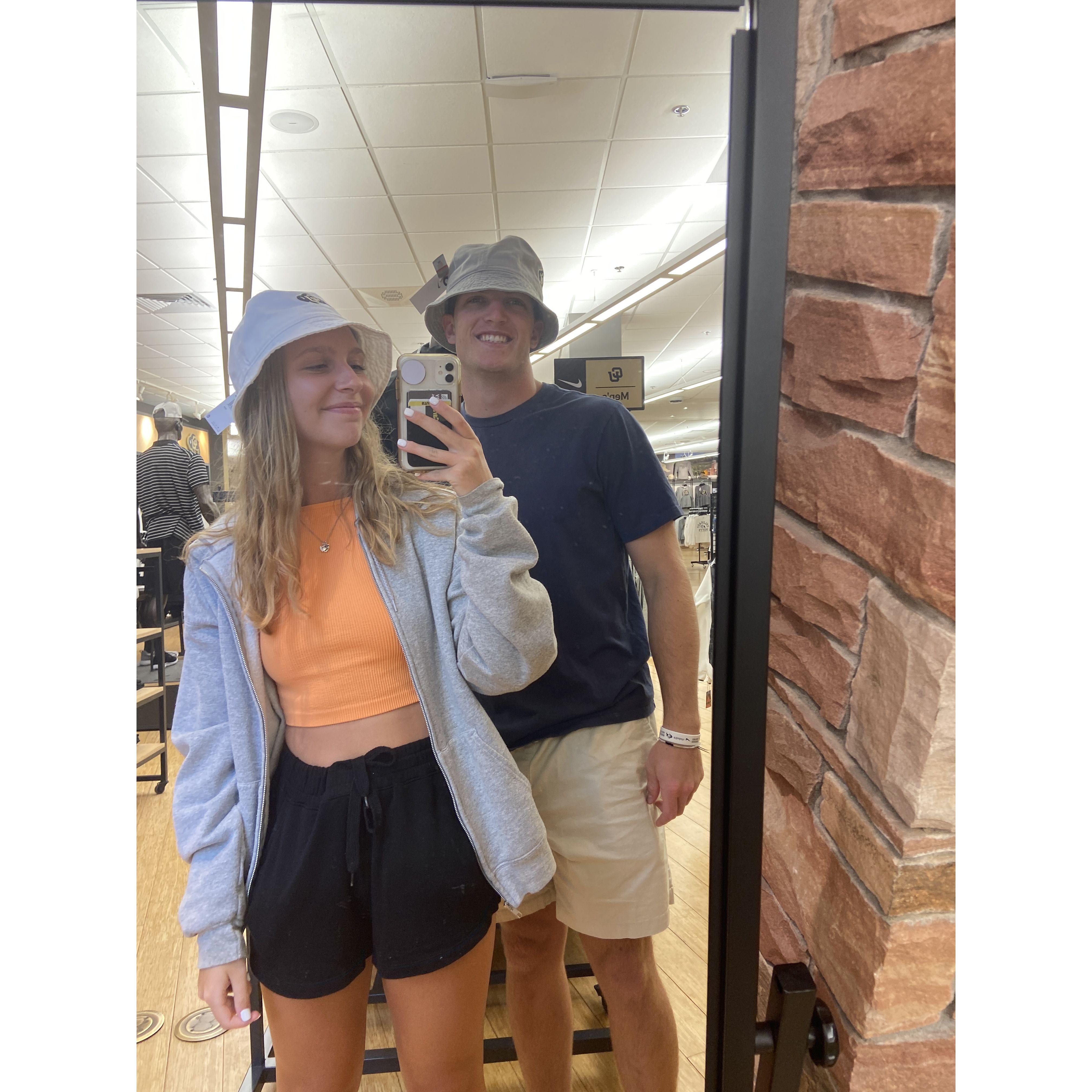 Visiting Trevor in Boulder one summer