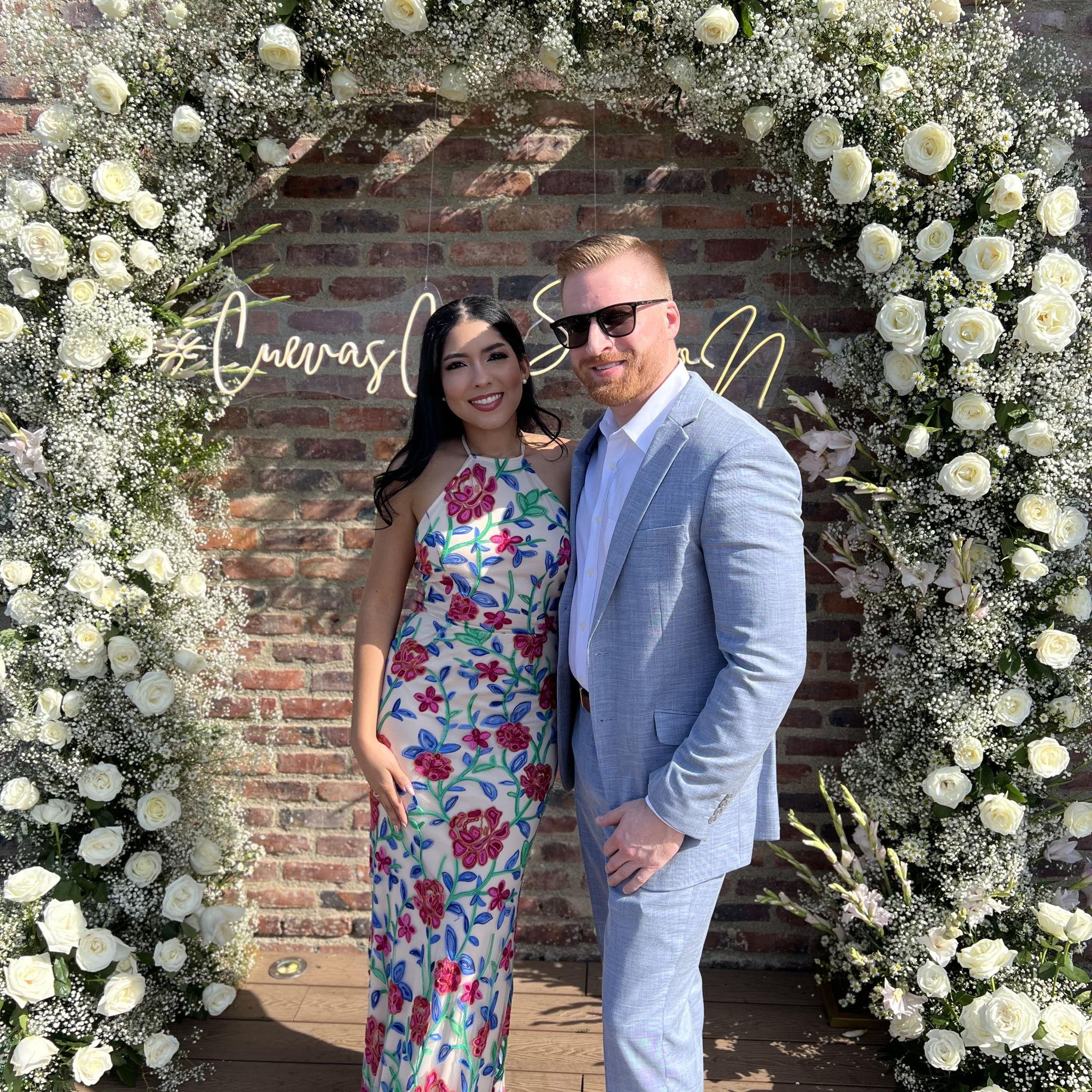 Attending the wedding of Rocio´s friends in Medellin, Colombia (January 2024)