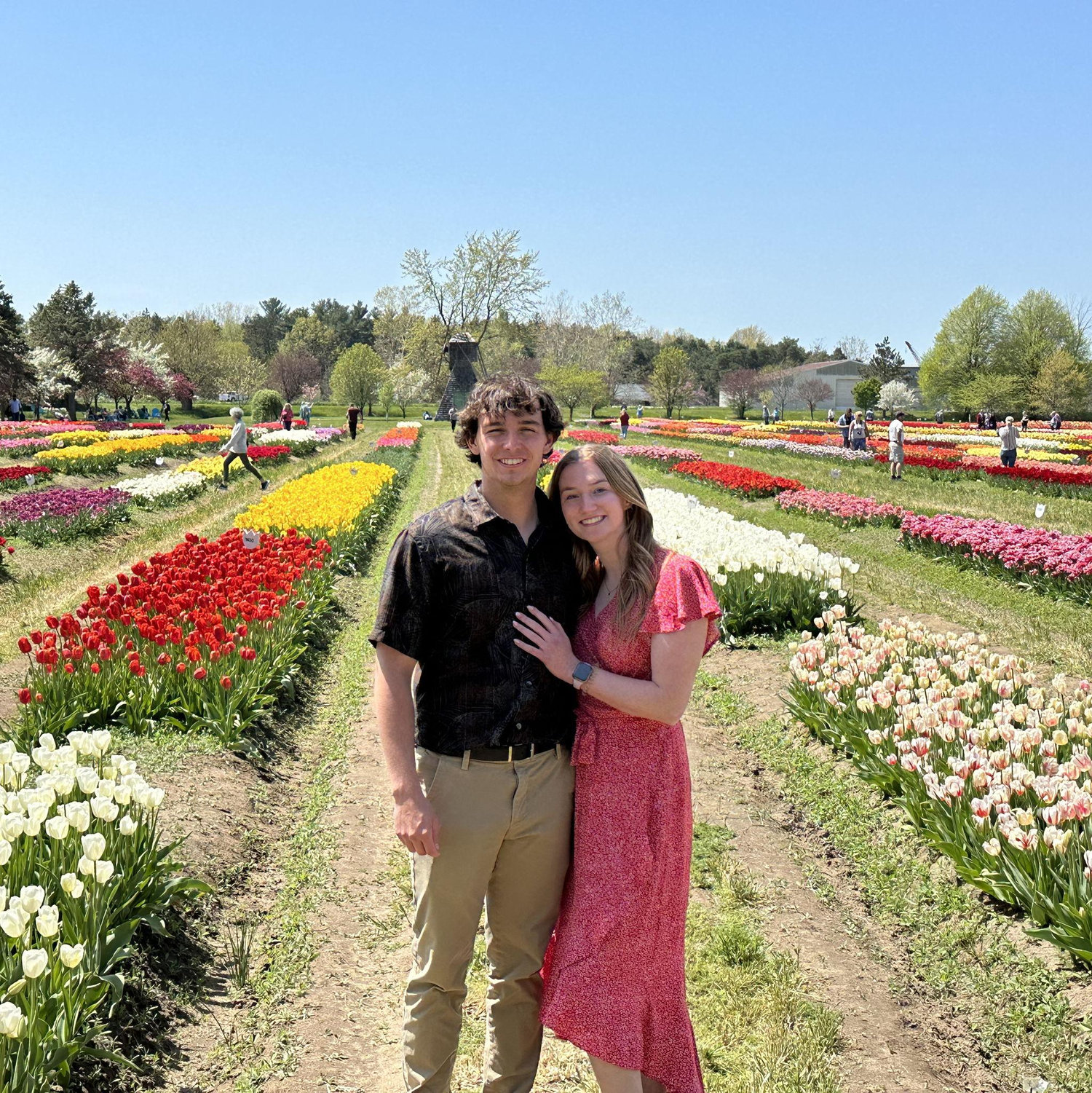 One of our first official dates!