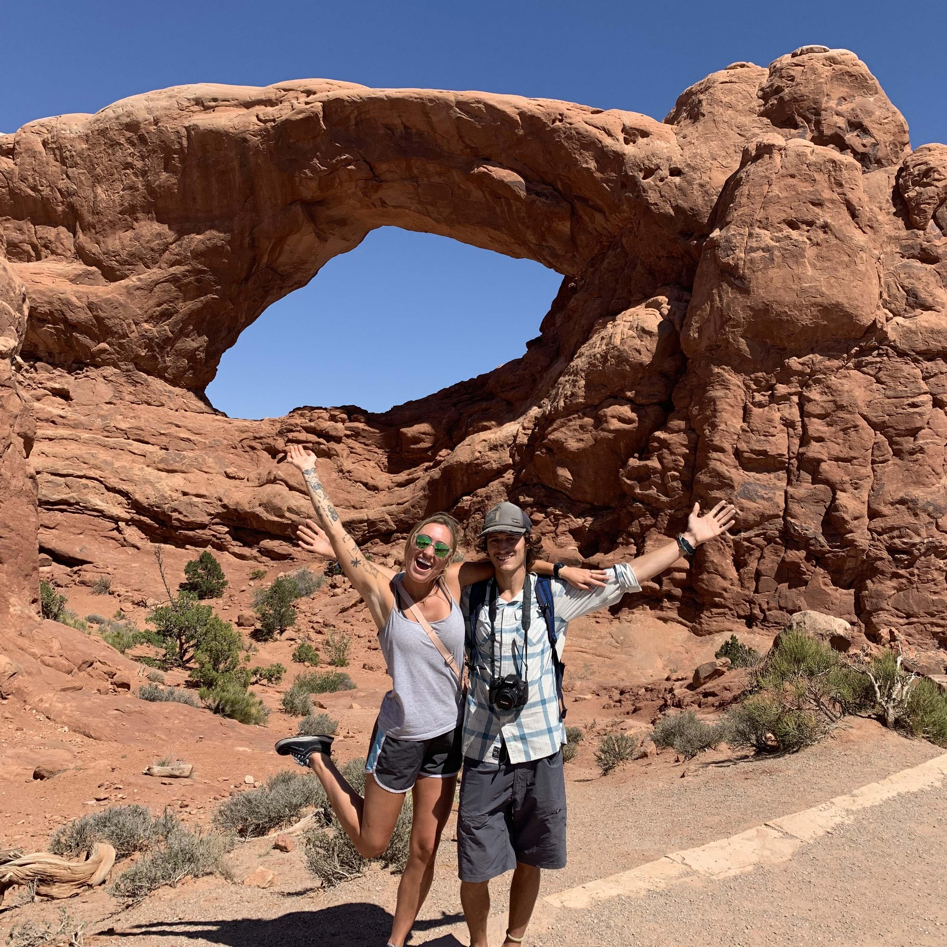 Our first National Park together. Arches, Utah.
September 15, 2021.
