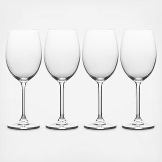 Julie White Wine Glass, Set of 4