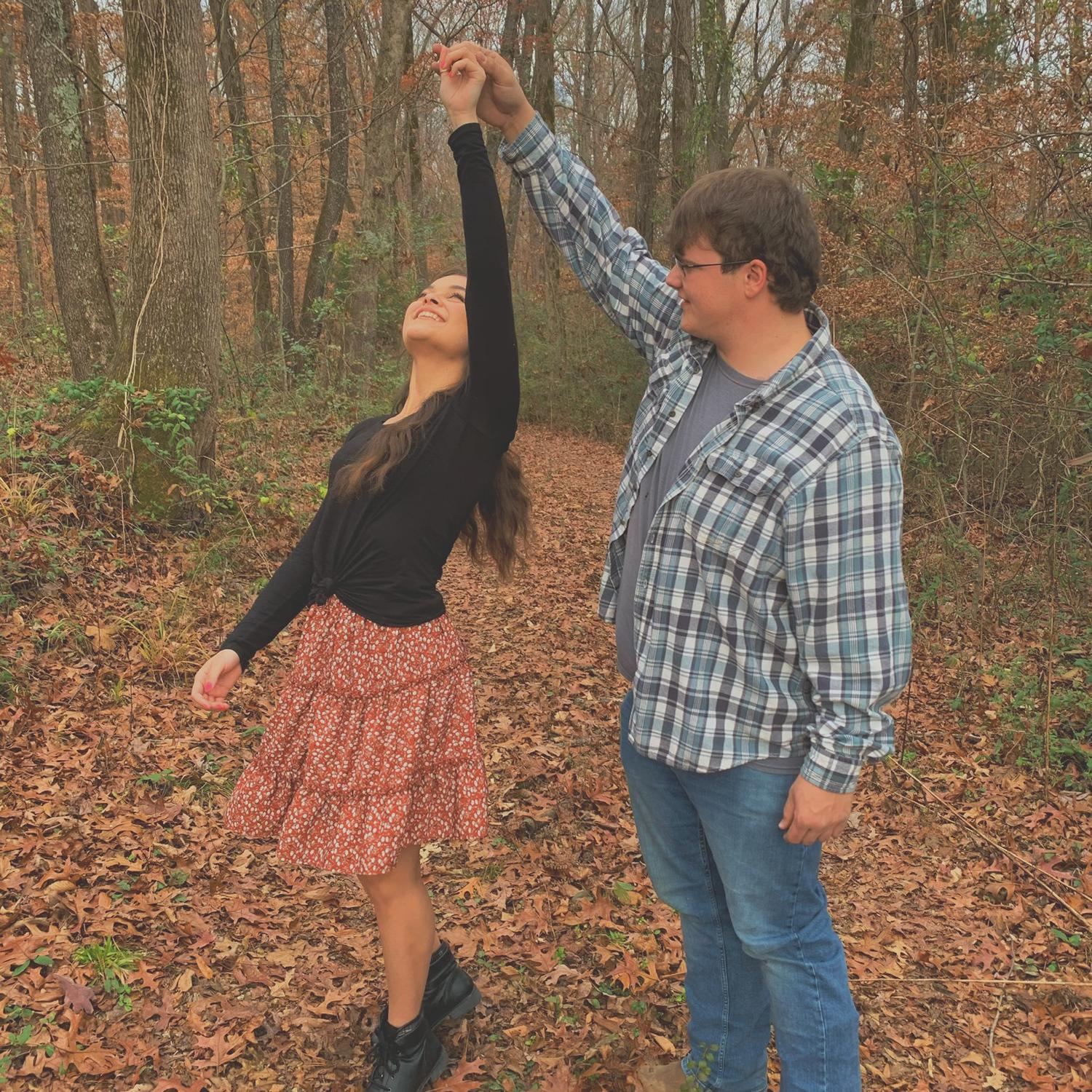 One of our first pictures together!