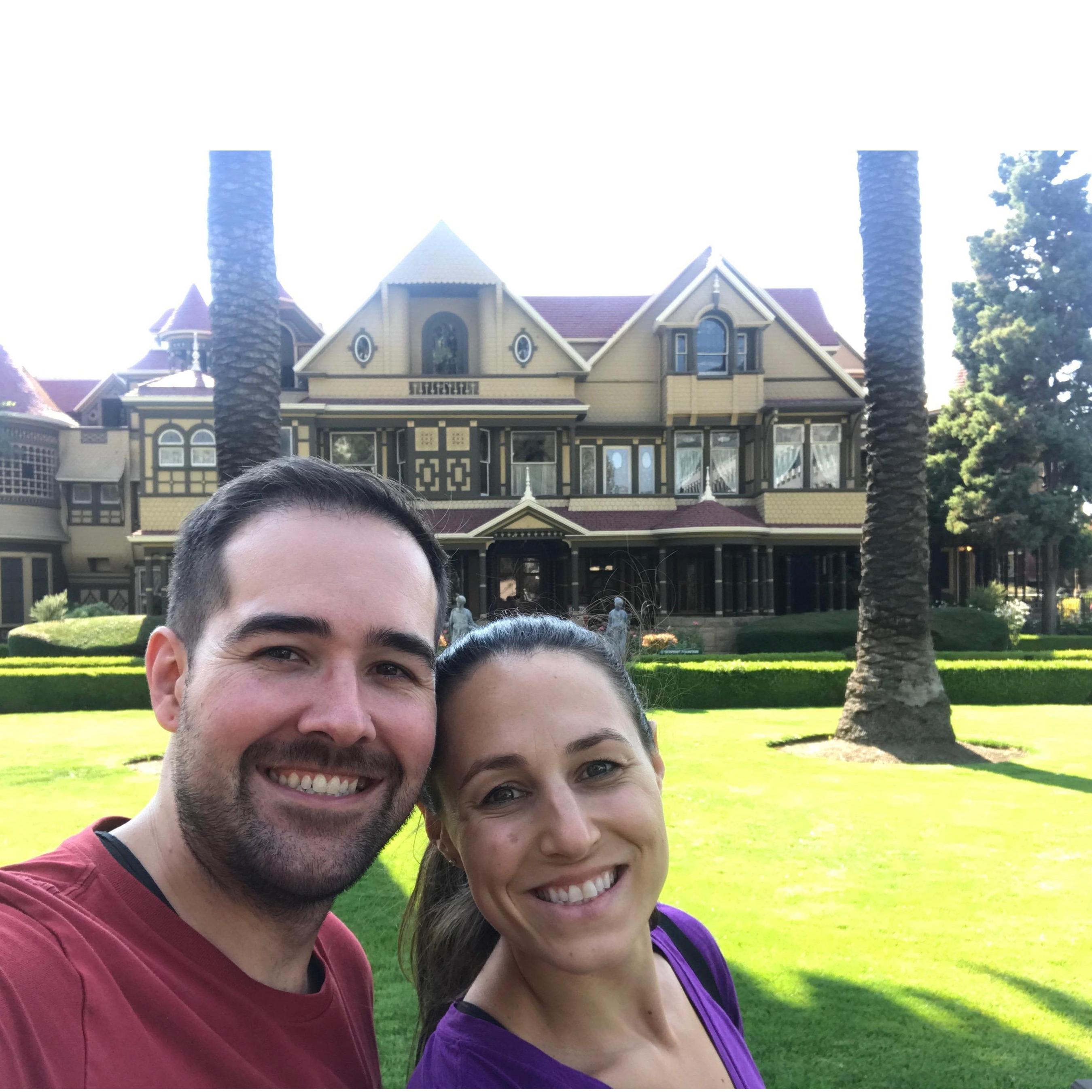 Winchester Mystery House on our way up to the River! August 2017.