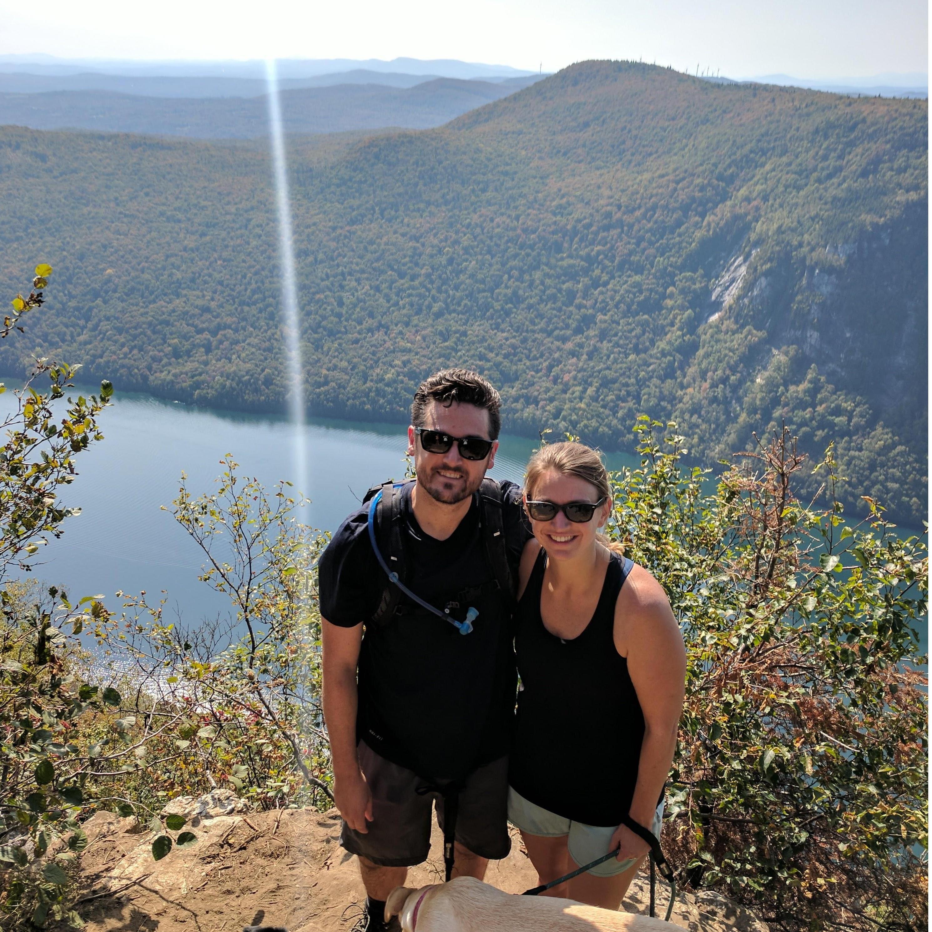 Hiking & Camping trip at Lake Willoughby