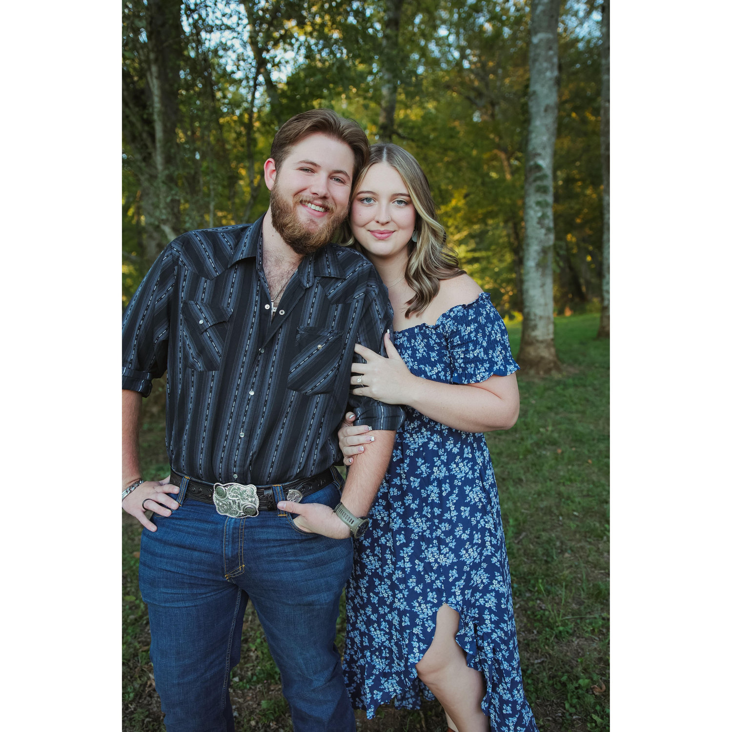 The next couple of pictures are right after our engagement!