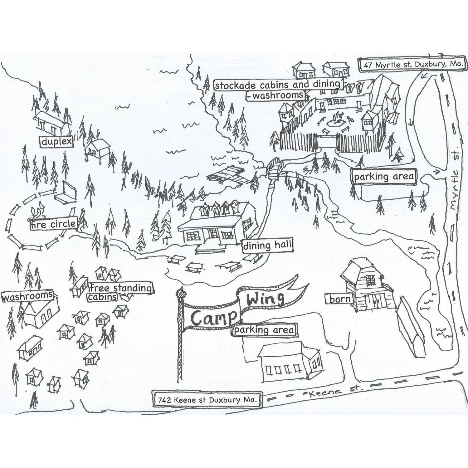 Map of camp!