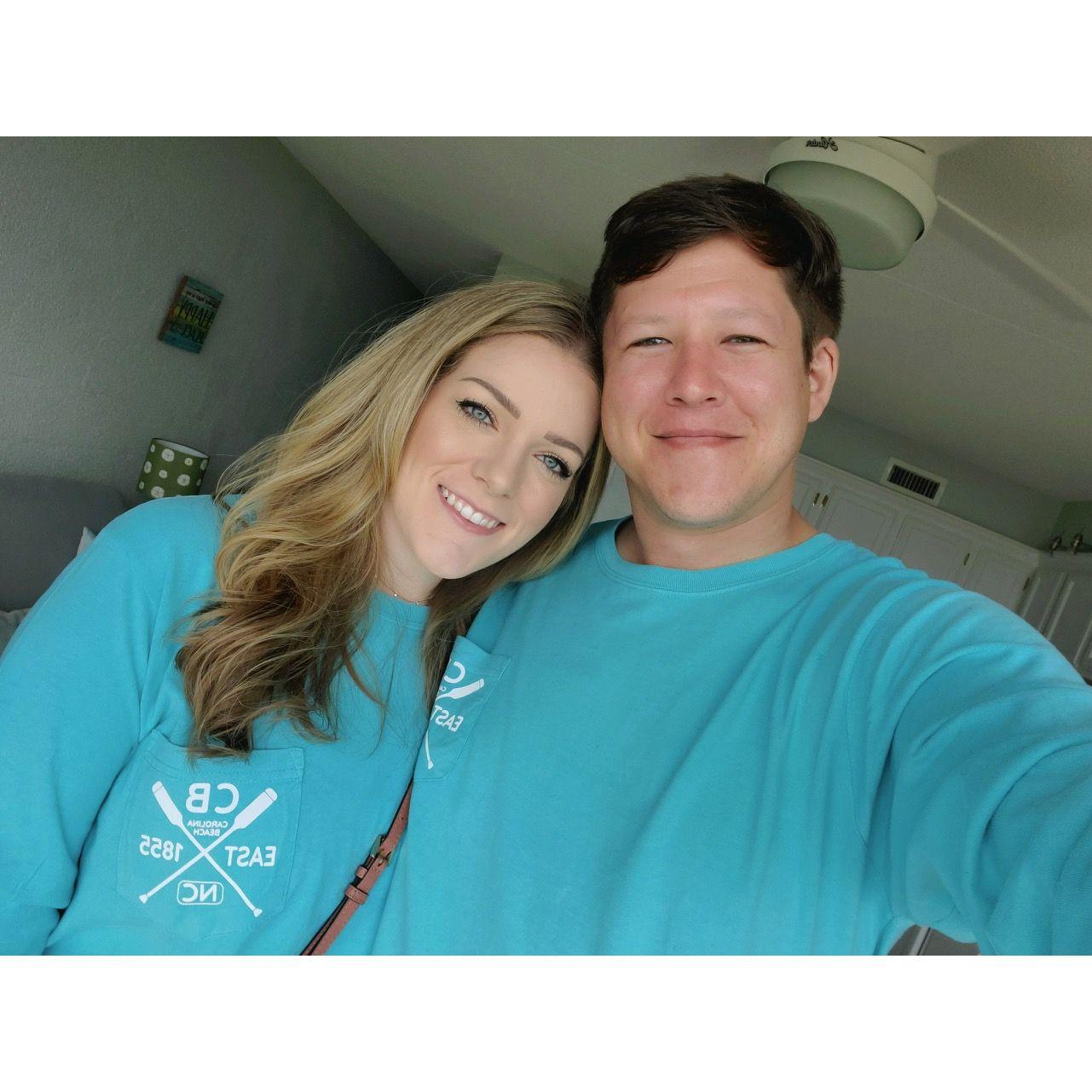 Our first trip together to Carolina Beach - 2021