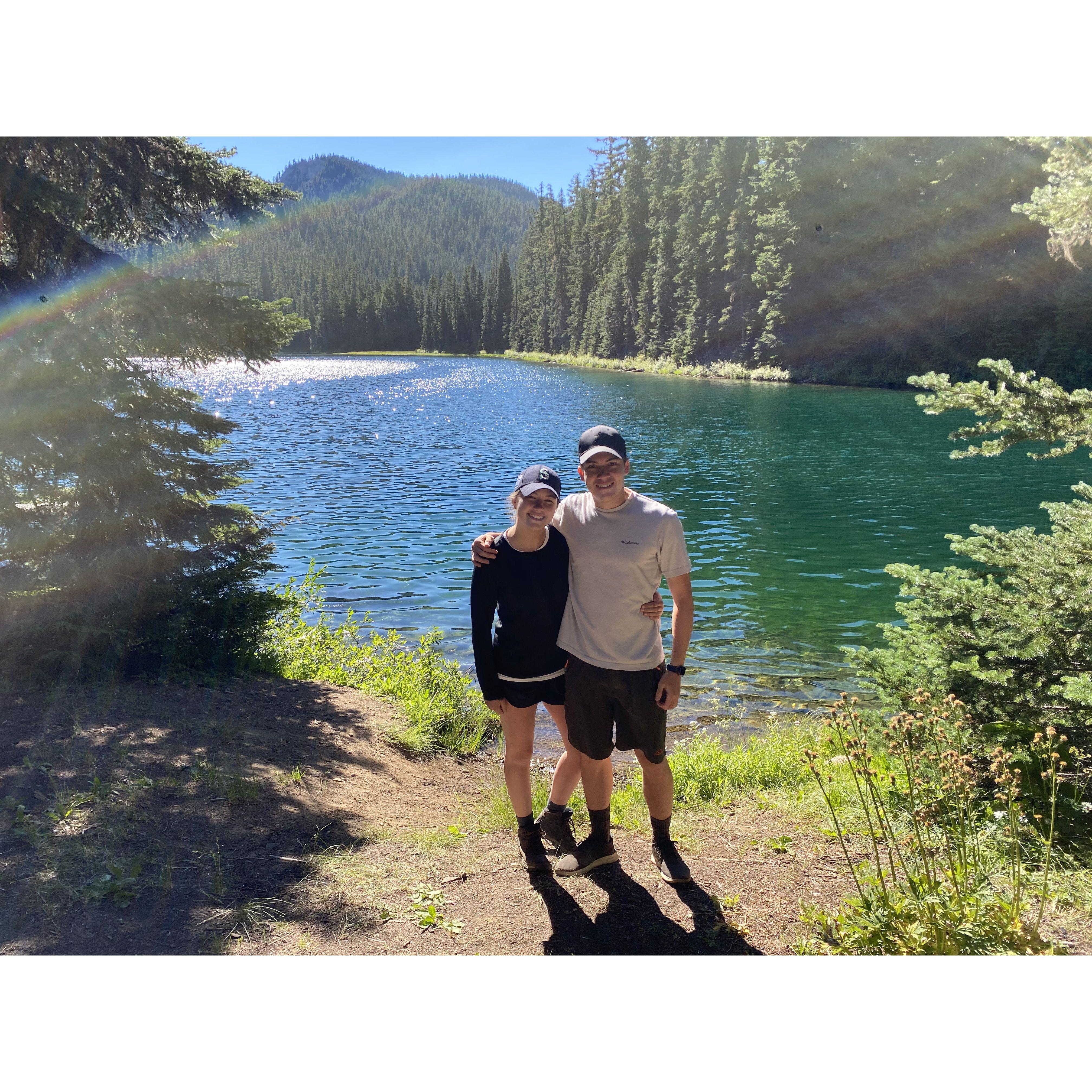 Backpacking at Pear & Apple Lake