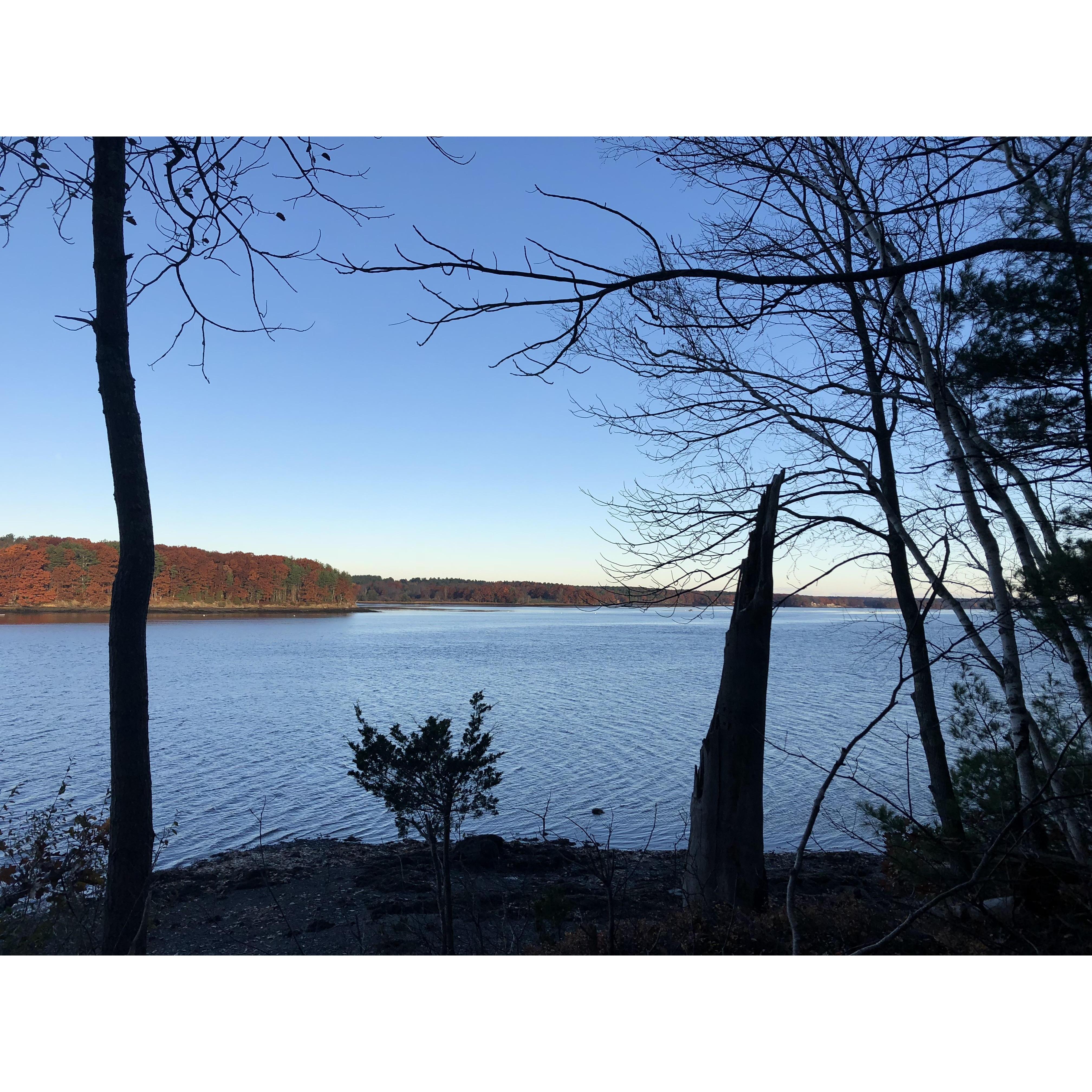 A beautiful morning on Great Bay and one we won't forget!