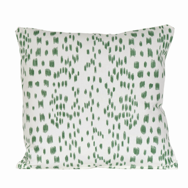 Signature Hunter Green Les Touches Pillow