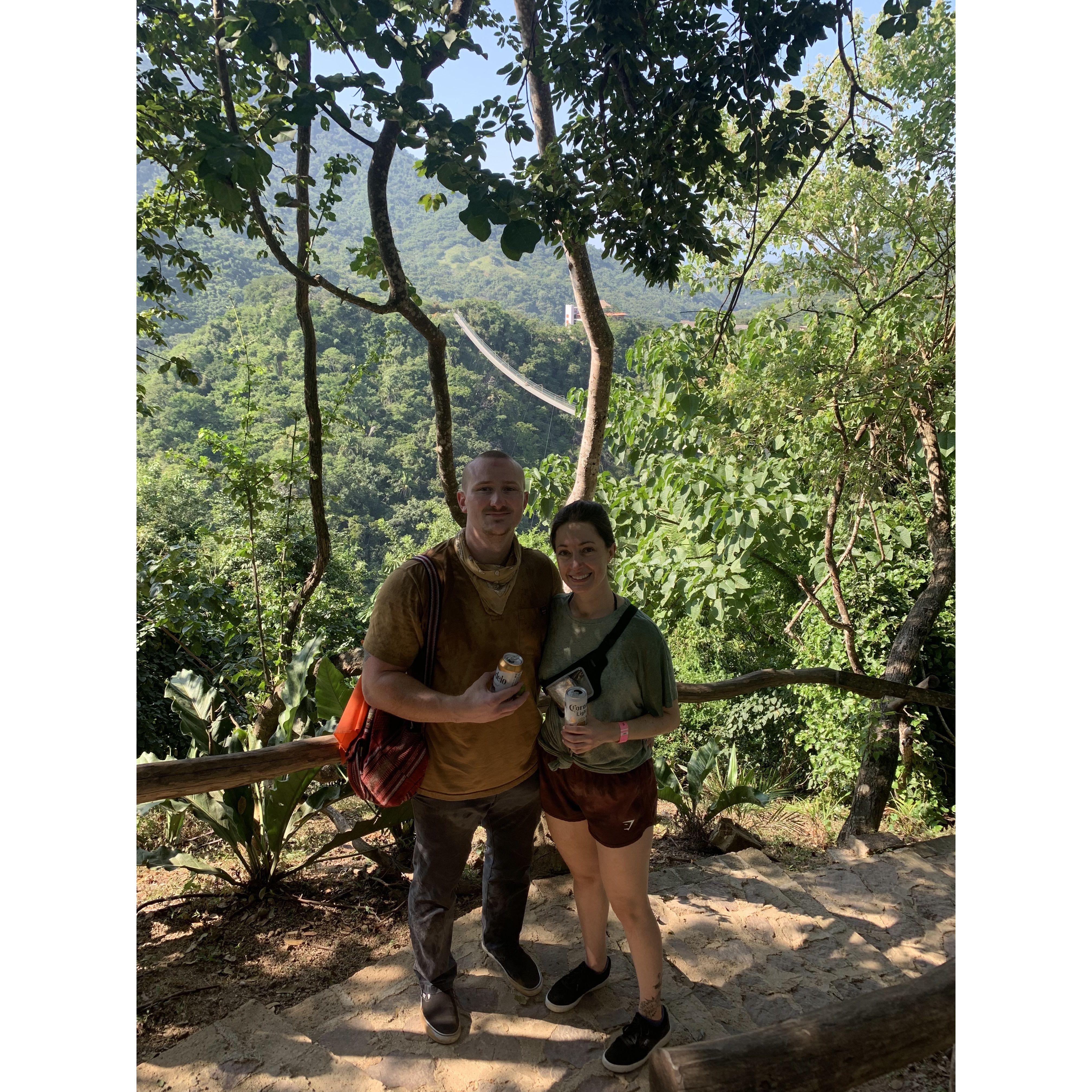 Hiking in the mountains of Mexico