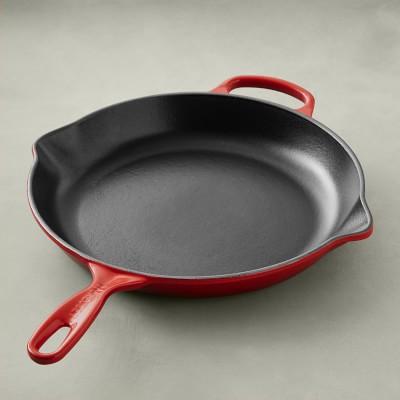 Le Creuset Signature Cast-Iron Fry Pan, 12", Red