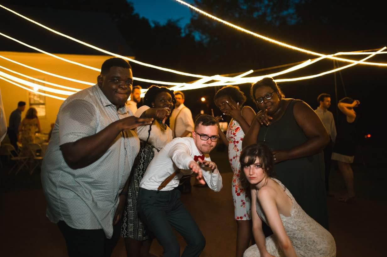 2017- At Morgen & Dillon’s wedding (the thought of us together was innocently nonexistent)