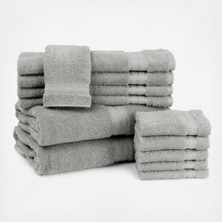 12-Piece Caldwell at Home Towel Set
