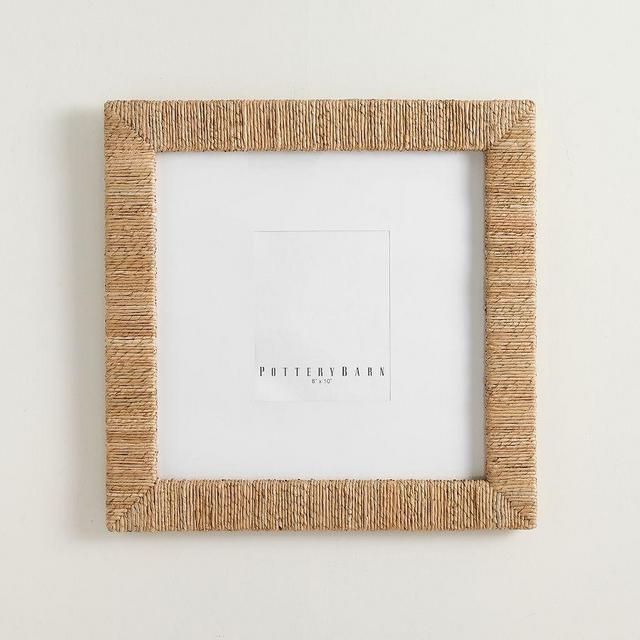Malibu Woven Gallery Frame, 25x25 Frame (8"x10, 20" Round Opening)