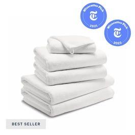 Spa Towel Collection - Washcloth in White
