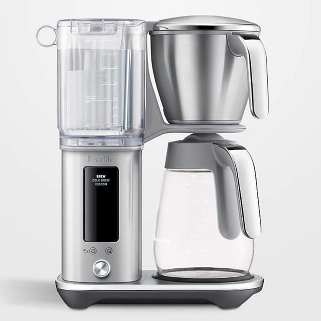 Breville Glass Drip Coffee Maker in Stainless Steel