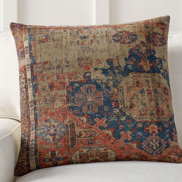 Navin Printed Pillow Cover, 22", Multi