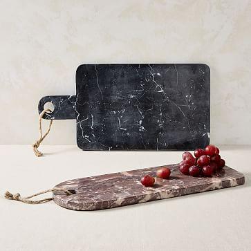 New Shapes Marble Board - Black & White