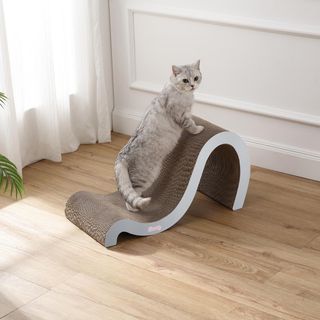 Kona Double-Sided Wave Cat Scratcher with Catnip