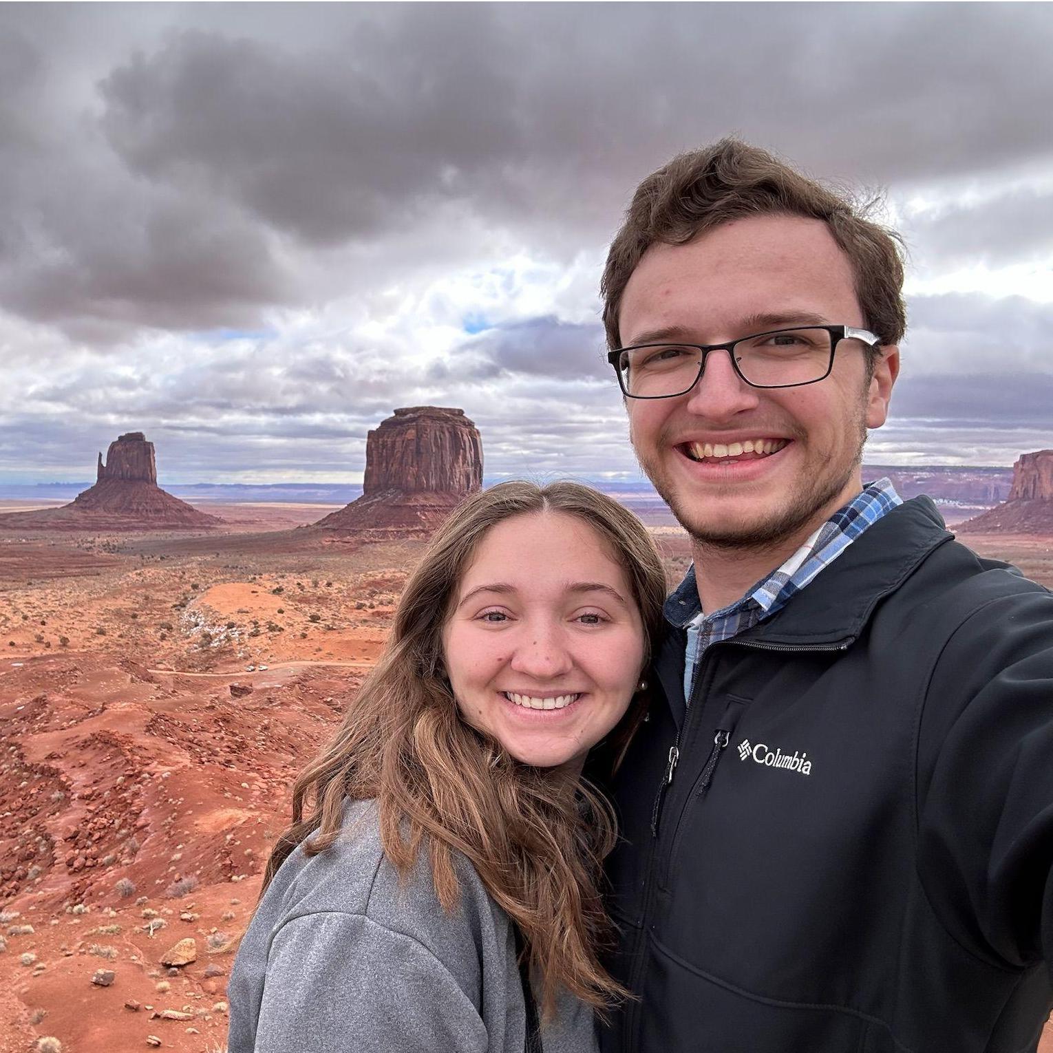 We stopped at Monument Valley, AZ on our cross country road trip.